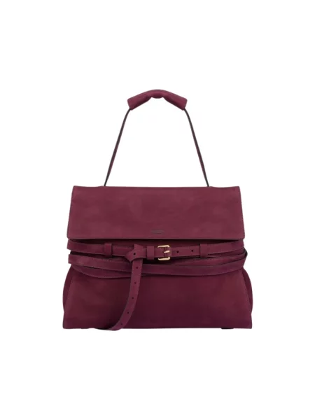 Torebka Moschino wiązana czerwona