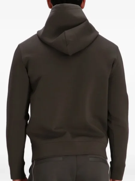 Hoodie Emporio Armani πράσινο