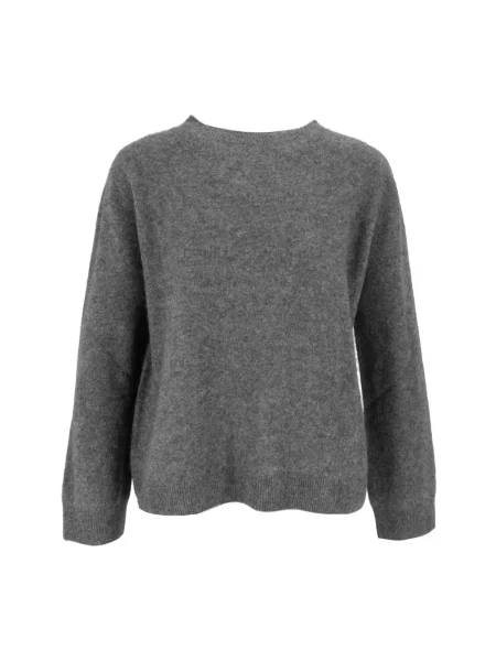 Sweter Weekend Max Mara wełniany szary