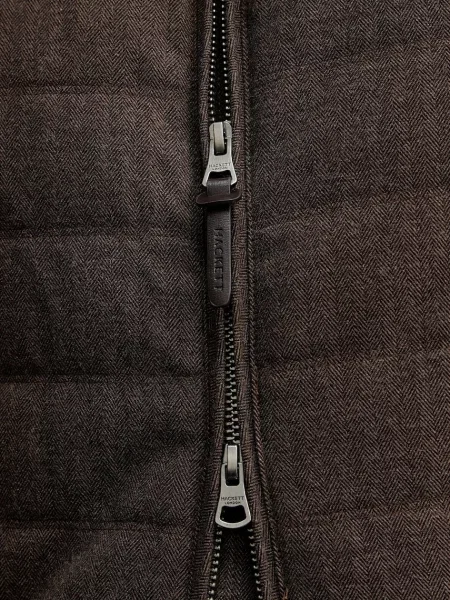 Жилет Hackett London коричневый