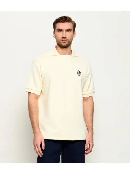 Tricou polo Lacoste galben