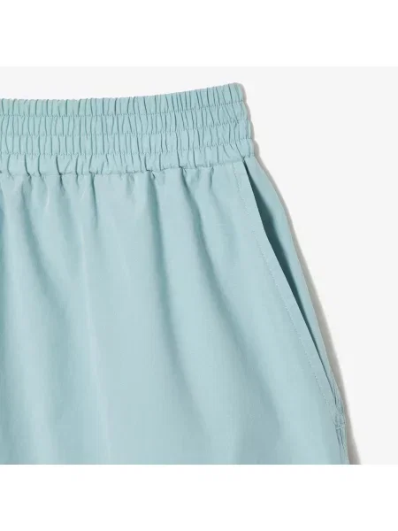 Lacoste Szorty Z Bawełnianej Popeliny Lacoste niebieskie