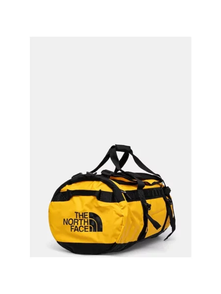 Torba podróżna The North Face Base Camp Duffel M 71 l summit gold/black/npf żółta