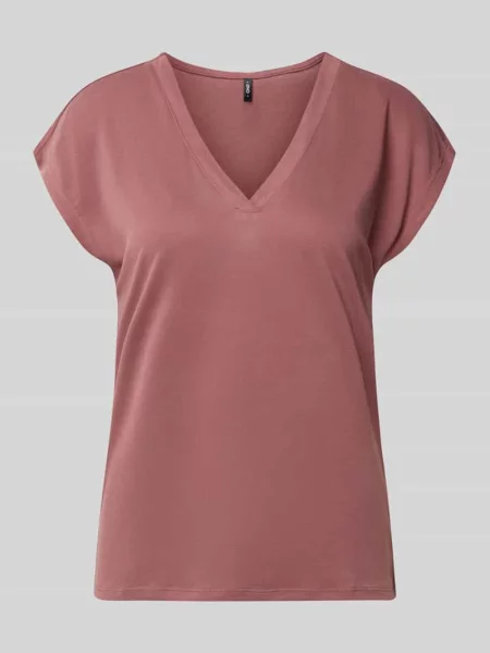 T-shirt o kroju loose fit z mieszanki modalu model FREE' Only