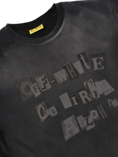 Koszulka dziecięca Off-white biała