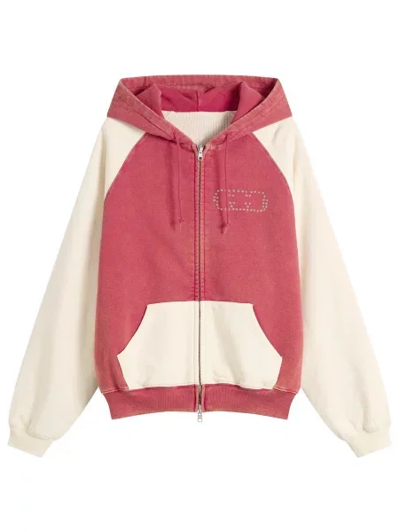 Bluza z kapturem Ttt Msw czerwona