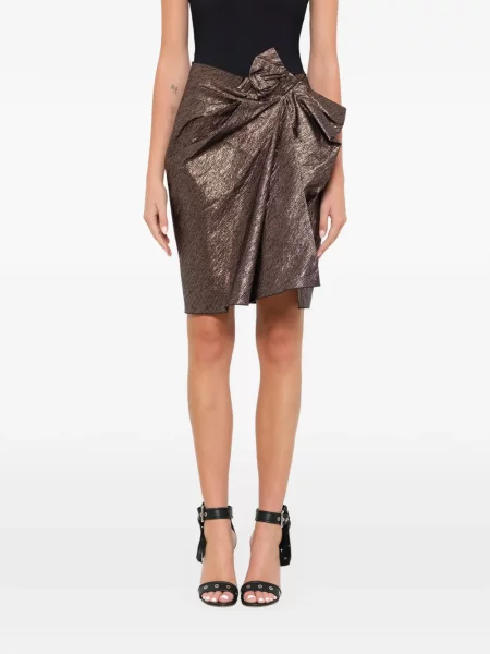 Fusta mini Lanvin cu funde