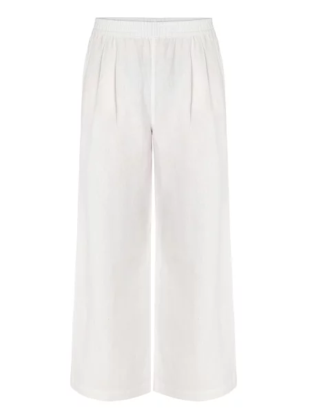 TATUUM Pantaloni Smarta 1' alb