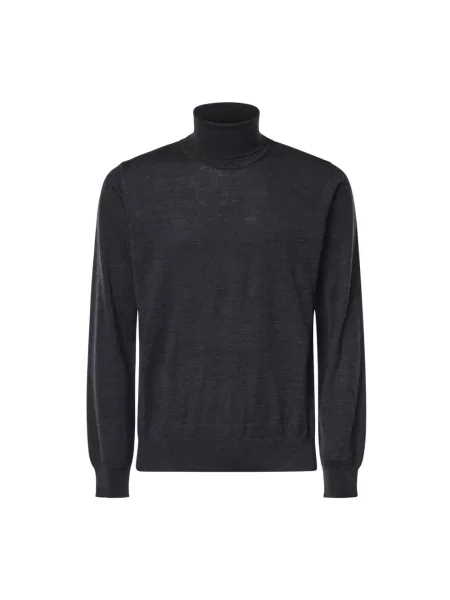 Sweter z golfem Alpha Studio szary