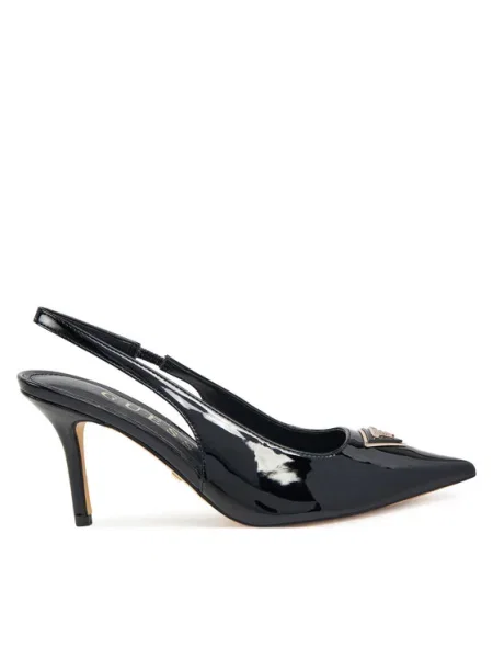 Обувки с тънък Guess NASSIR FLJNAS черно