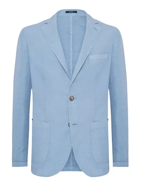 Boggi Milano Sacou deschis albastru