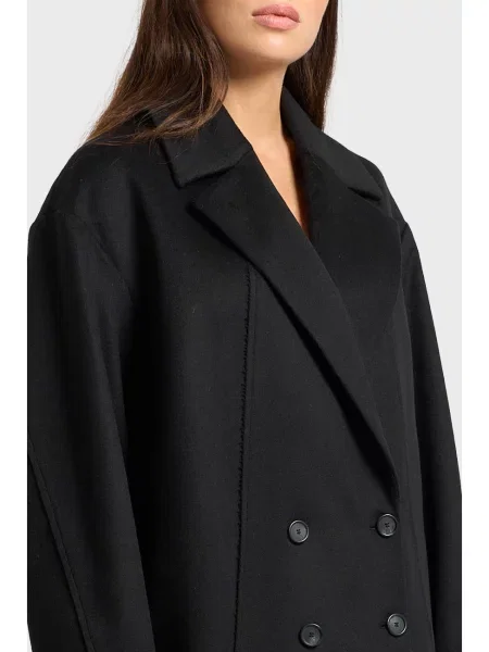 Пальто Boss чорне