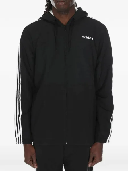 Pruhované krajkové pruhované tričko Adidas s vázáním šedé