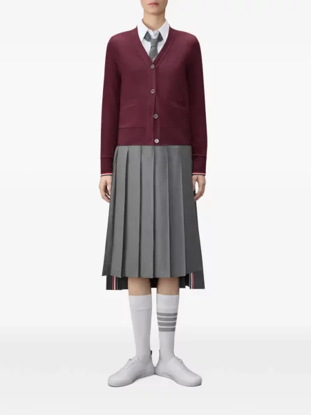 Cardigan Thom Browne roșu