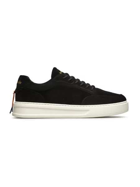 Sneakersy Barracuda zamszowe wsuwane czarne