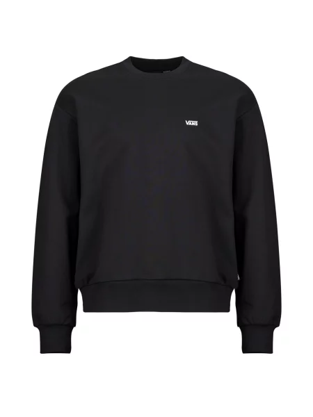 Vans oversize dukserica za muškarce od pamuka crna
