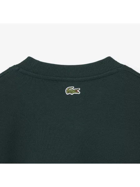 Lacoste Bluza Made In France Ciemnozielona zielony