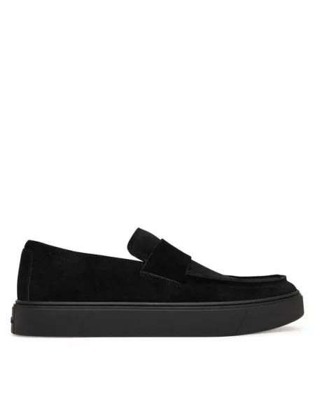 Calvin Klein Loaferke Hybrid Clean Cup Loafer Band Su črna