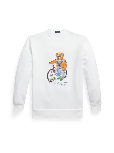 Polo Ralph Lauren Big & Tall Mikina modrá / svetlohnedá / oranžová / červená biela