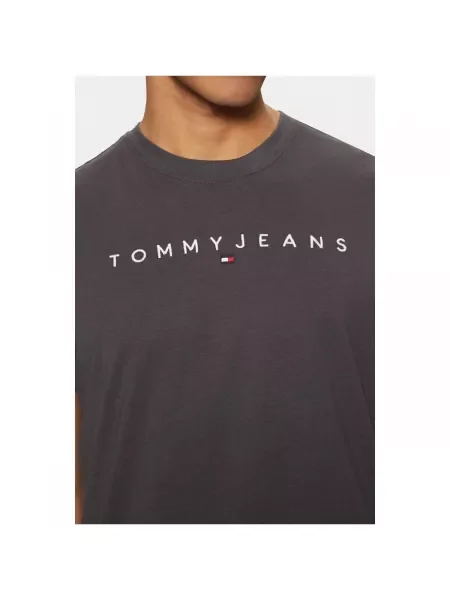 Póló Tommy Jeans szürke