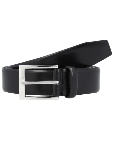 BOSS de piele barbati negru