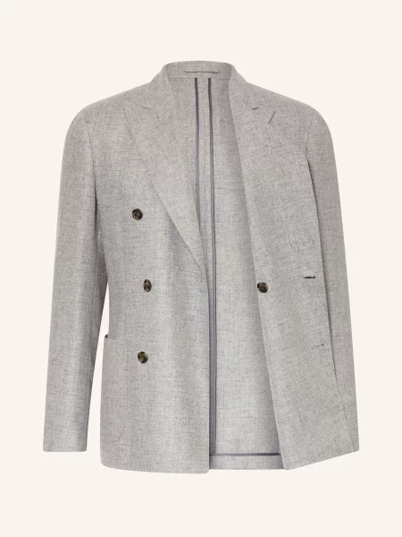 Lardini Sako Extra Slim Fit světle šedá