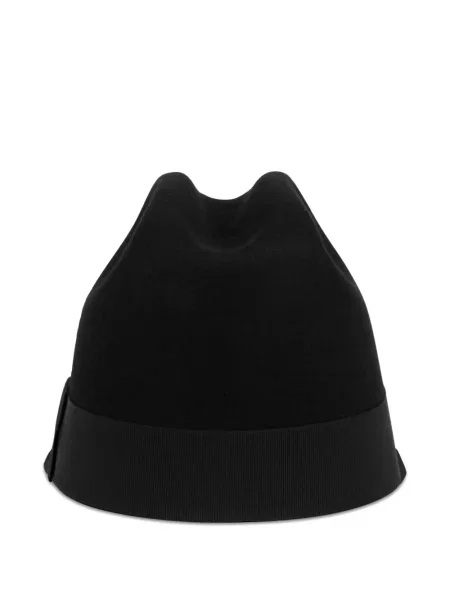 Șapcă Moschino de lână negru