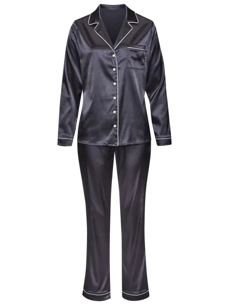 S.Oliver Pijama închis albastru