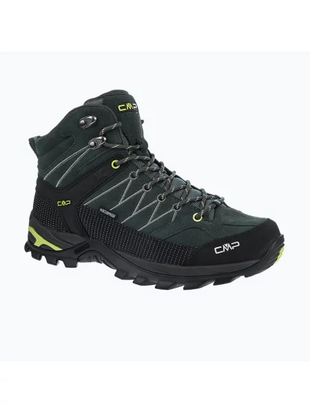 Pánske trekingové topánky CMP Rigel Mid Wp trek green/apple zelená