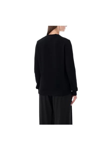 Kardigan Comme Des Garcons Play wełniany czarny