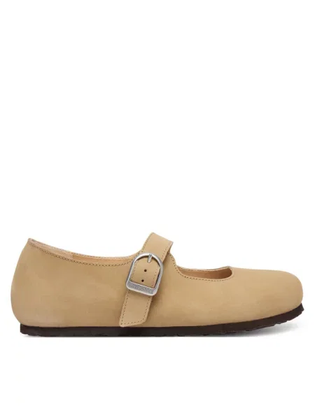 Baleriny Birkenstock beżowe