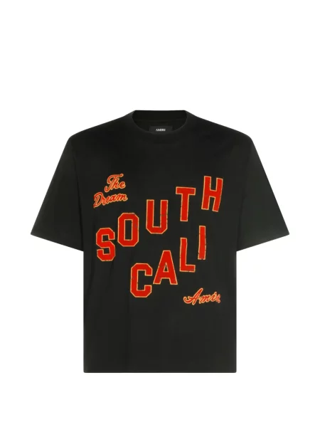 Tricou Amiri cu imagine negru