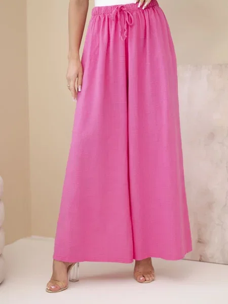 Talie elastică talie pantaloni Kesi Włoski roz