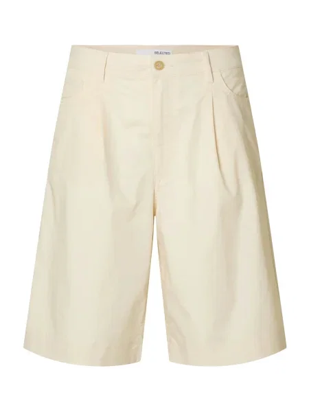 SELECTED FEMME Pantaloni cutați SLFKLEA deschis bej