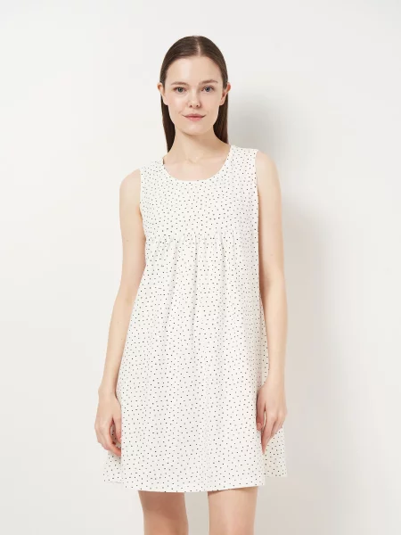 Нічна сорочка Роза молочний