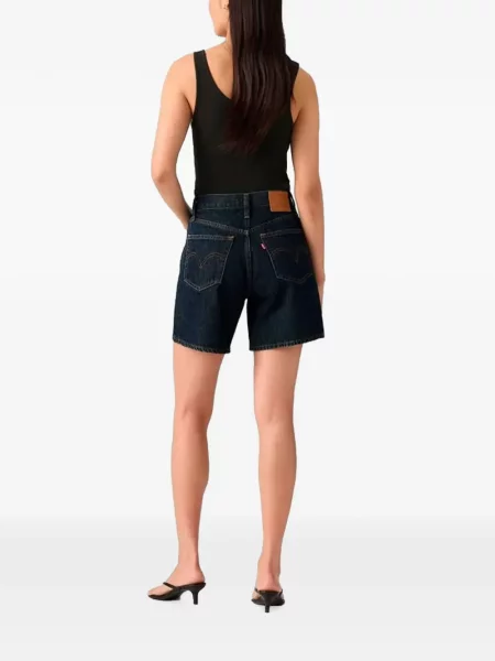 Blugi cu picior larg Levi's® cu talie înaltă albastru