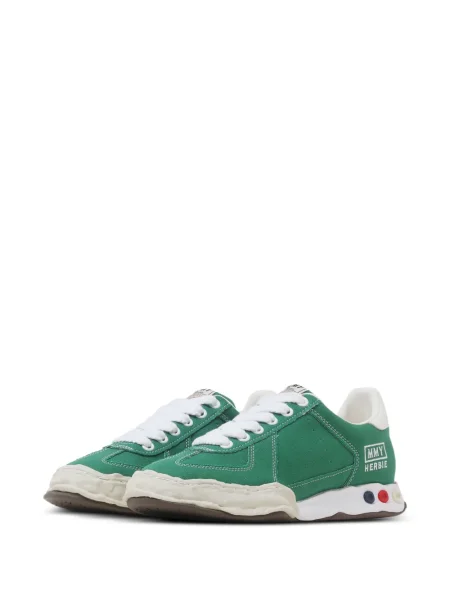 Sneakerși Maison Mihara Yasuhiro din canvas verde