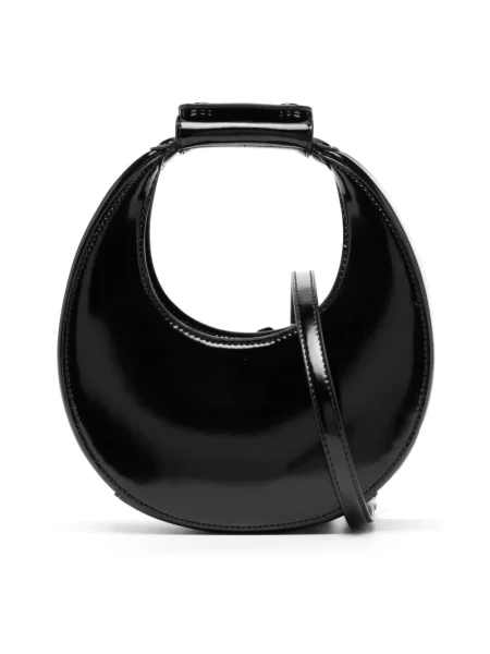 Torebka skórzana Staud skórzana czarna