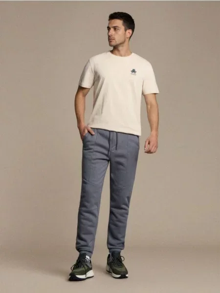 Sinsay Kalhoty joggers šedá