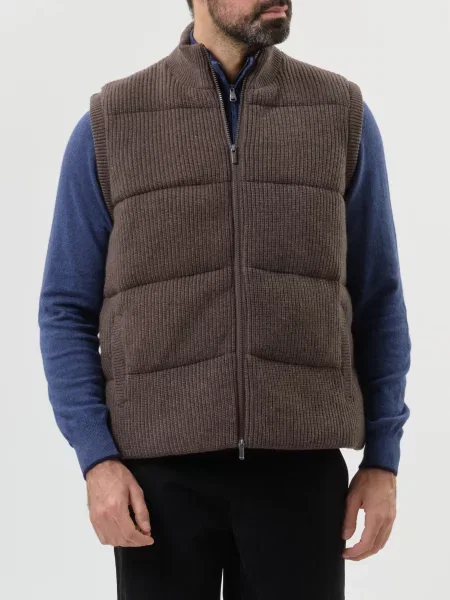 Жилет Mc2 Saint Barth коричневий