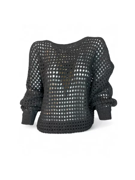 Sweter Vicolo wełniany czarny