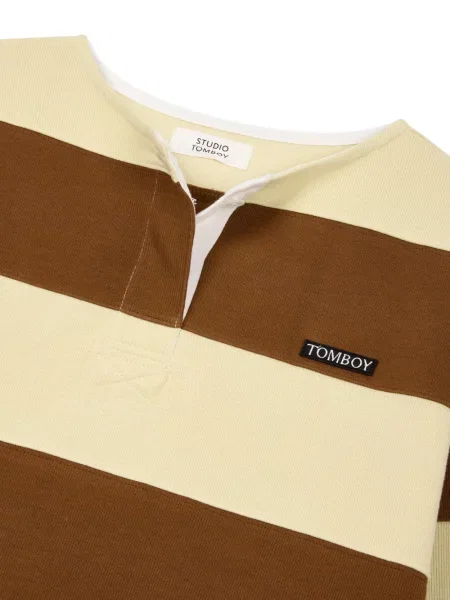 Tricou Studio Tomboy cu dungi maro