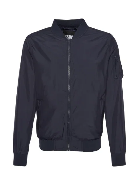 Urban Classics Prijelazna jakna mornarsko plava siva