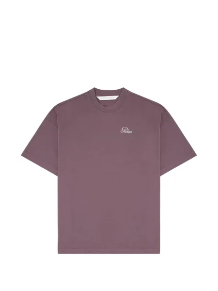 Tricou Palm Angels cu imagine violet