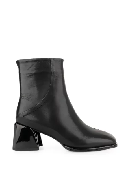 Cizme scurte Linda Baumann din piele negru