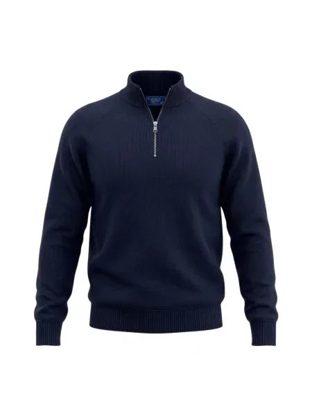 Sweter Bl'ker wełniany niebieski