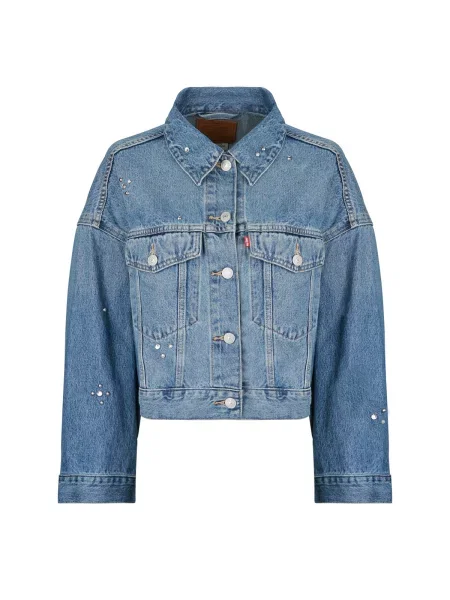 LEVI'S ® Prechodná bunda denim modrá