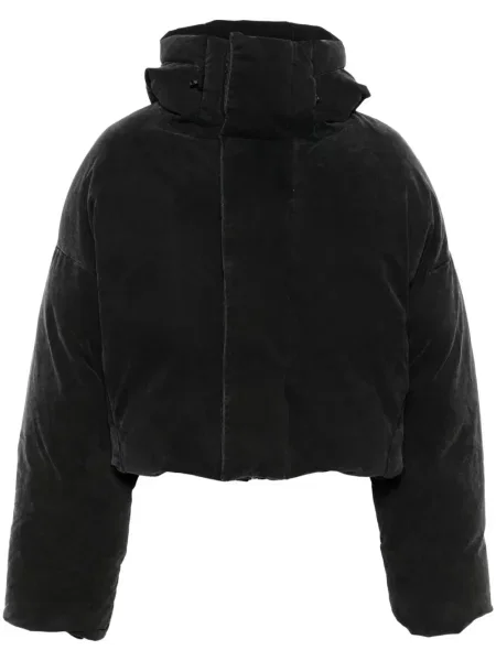 Kurtka puchowa Entire Studios z kapturem czarna