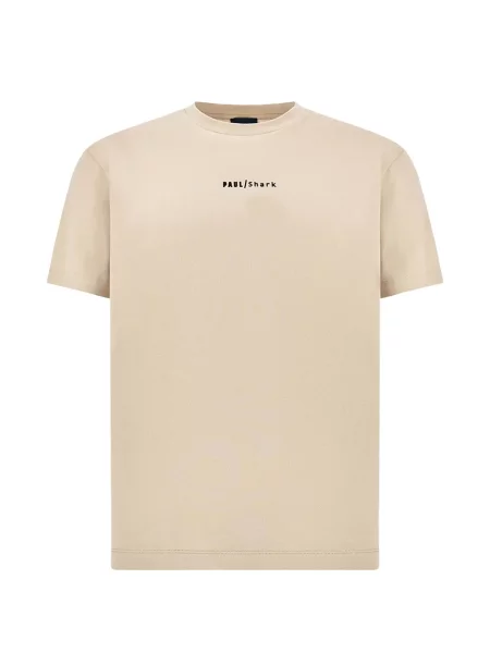 Tricou Paul & Shark cu imagine din jerseu