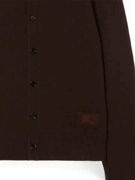 Cardigan Burberry din cașmir maro